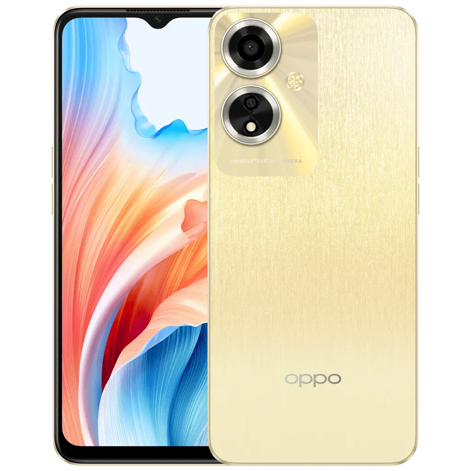 Buy Oppo A59 5G 6GB RAM 128GB Silk Gold Online Croma